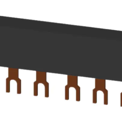 Barre collectrice Siemens SIRIUS 3RV1, 4-fois, fourche, MD 45mm 