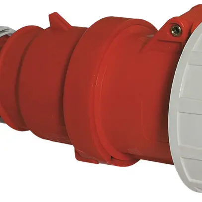Kupplung CEE Bals 5P 125A 400V 6h rot IP67 vernickelt 