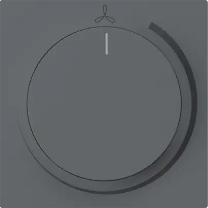 Regolatore di velocità INC antracite kallysto 25…600VA 