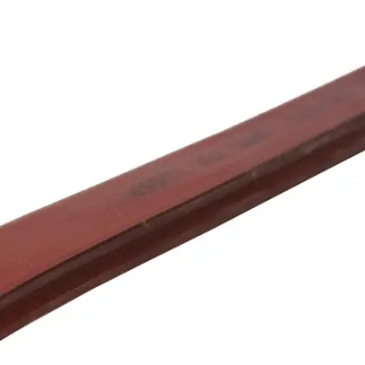 Câble plat Woertz 3×2.5mm² sans halogène rouge B2ca 