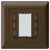 Tasto INC kallysto.line KNX 6×marrone LED RGB s/e-link 