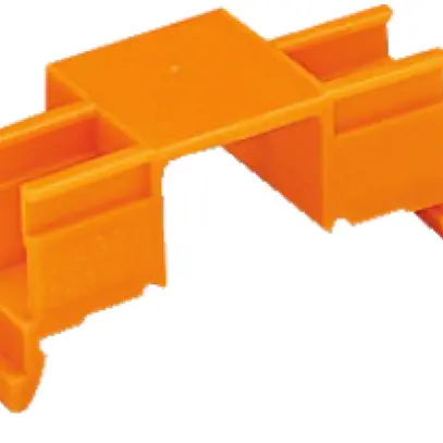 Adaptateur WAGO pour 4 bornes Micro orange 