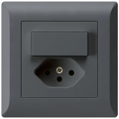 Combinazione INC A-R/1P+T13 antracite kallysto.line 