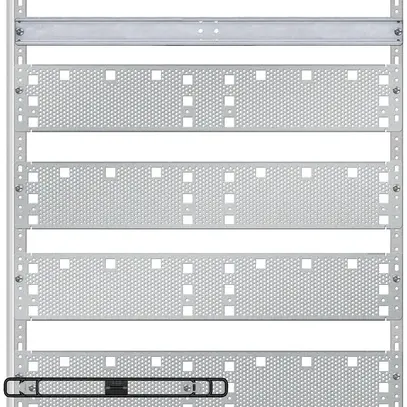 Panello Media ABB, p.distributore vuoto, 2 parte, 4 file altezza 0 