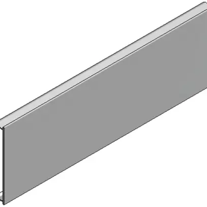 Couvercle Woertz pour BRK 4675 140×90mm longueur=2m Aluminium 