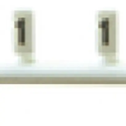 Baguette indicatrice Woertz blanc inscription: T 