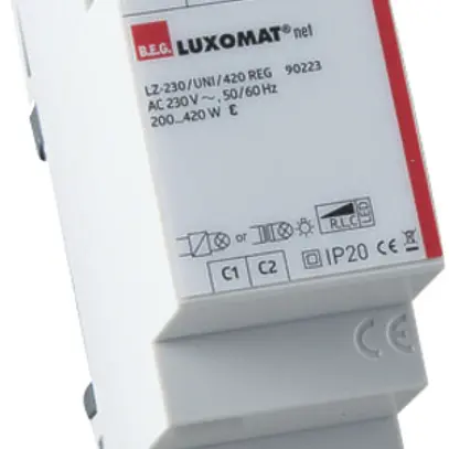 Élément de puissance supplément. AMD KNX Luxomat LZ-230/UNI/420, 230VAC 200…420W 
