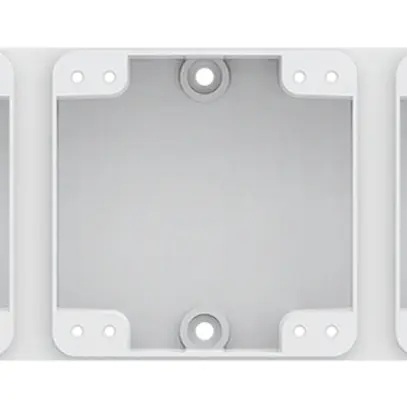 En-tête AP Hager robusto 1×3 horizontal 276×86mm blanc 