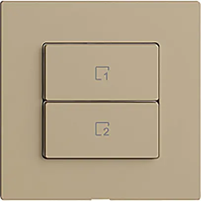 Pulsante scena 2 scene verticale/2T Edue Wiser sand 