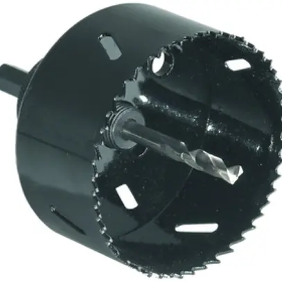 Sega a tazza Kaiser Bi-Metall Ø83mm per Quickbox con supporto 