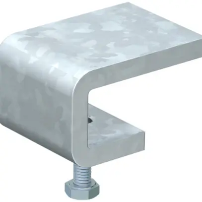 Pezzo di fissaggio Bettermann A=30mm con vite M8×25 per canale a griglia 