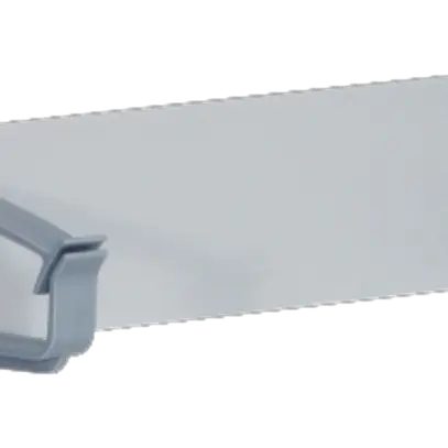 Kabelführungsplatte 1HE 19" grau R&M 