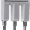 Connessione trasversale WAGO TOPJOB S 3×grigio per serie 2002 