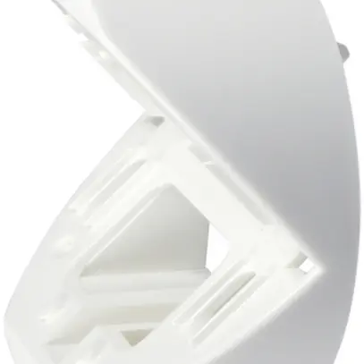 Socle pour angle extérieur Luxomat pour RC-plus next, blanc 