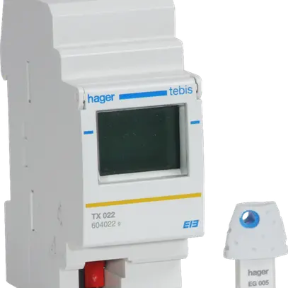 Interruttore orario INS Tebis TXA022 KNX 2 canali 