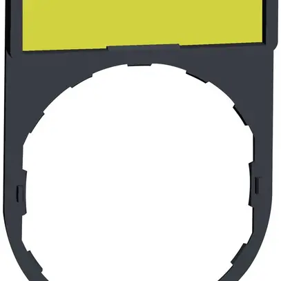 Porta-placchetta Schneider Electric 30×40mm bianco o. giallo 