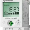 Interrupteur crépusculaire/minuteur Finder 11.91, 2…150lx, 1C 16A 230VAC 