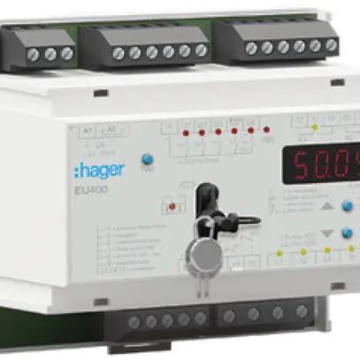 Relè sorveglianza di tensione e di frequenza AMD Hager EU400 