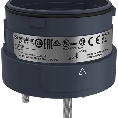 Zoccolo di montaggio Schneider Electric 3 Pins IP65, nero 