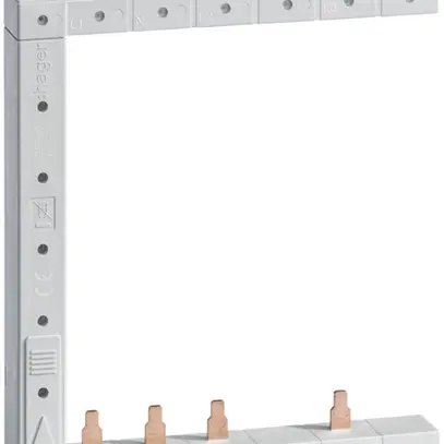 Pettine di raccordo Hager 4P 3L spina 10mm² 63A S L1N-L2N-L3N>L1N-L2N-L3N 