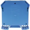 Borne de passage joignable Woertz 35…70mm² 192A 1000V vis 2×1 rail DIN 35mm bl 