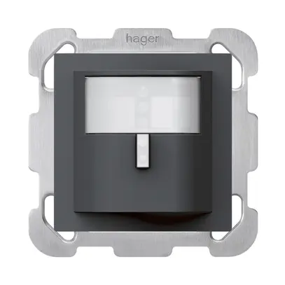 Détecteur de mouvement ENC Hager kallysto B 3 fils anthracite 