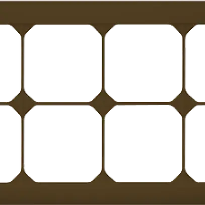 Intestazione INC kallysto.line 2×4 marrone orizzontale 