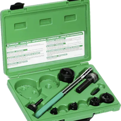 Kit di perforatore Greenlee Slug-Buster completo M16-M40 