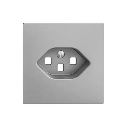 Placca frontale EDIZIOdue 23 silver 