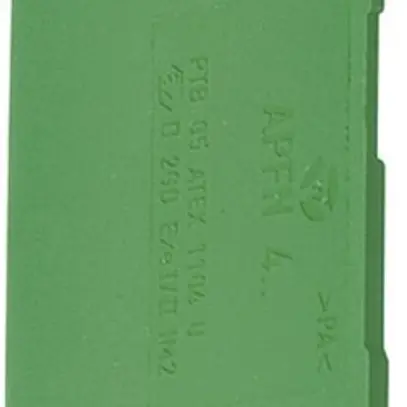 Paroi de fermeture Hager pour KYA04EH4 brides PE 4mm² vert 