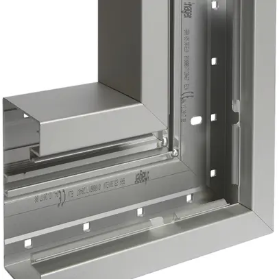 Angolo piatto Hager BRA 65130 alu 