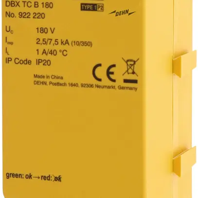 Scaricatore di sovratensione DEHN/elvatec, per montaggio a parete 