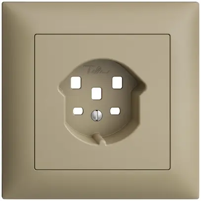 Kit frontal EDIZIOdue sand 88×88mm 1×T25 