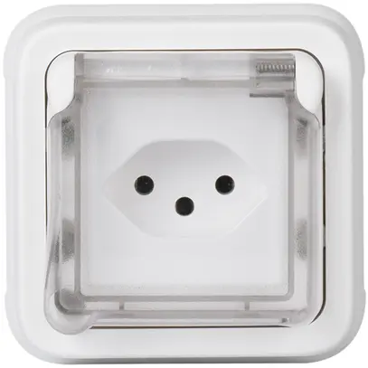 Presa INC PLEXO tipo 13 bianco 