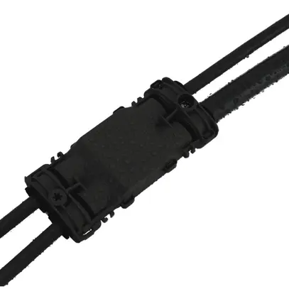 Scatola di derivazione Paguro nero 3×4mm² IP68 