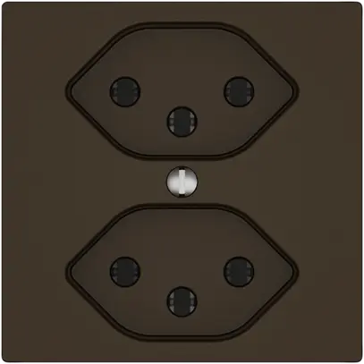 Prise EDIZIO.liv SNAPFIX® 2×T13 br 