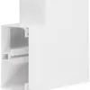 Angle plat tehalit FB 80130, blanc trafic 