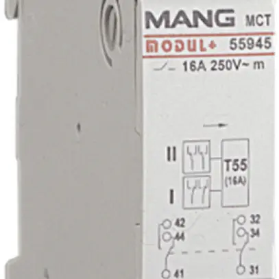 Contact principal MCT Mang 2U 16A pour télérupteur 