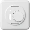 Kit frontale INC BASICO bianco per termostato ambiente con interruttore 