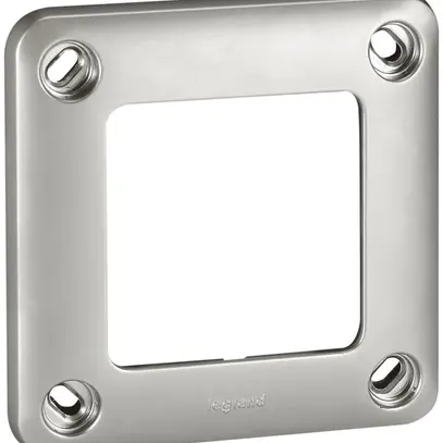 Cadre de recouvrement ENC 1×1 Soliroc chr. 