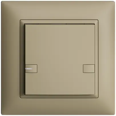 Pulsante INC KNX 1×EDIZIOdue colore sand RGB con LED 