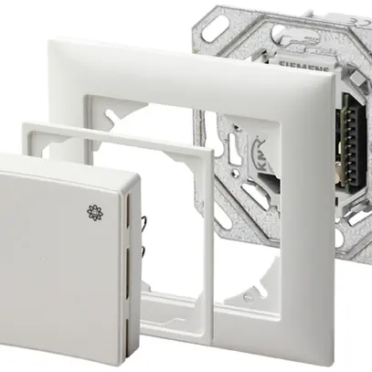 Sonde d'ambiance ENC KNX F/°C avec LED 