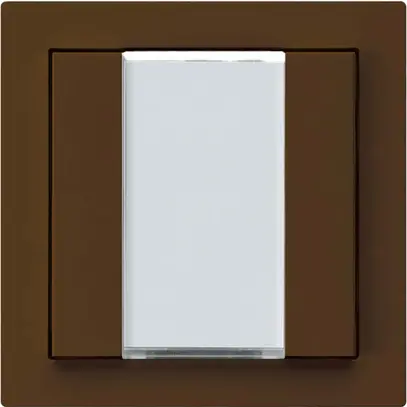 Poussoir ENC kallysto A KNX 2× s/e-link brun 