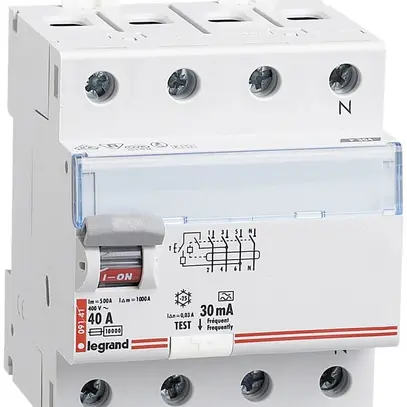 Interruttore differenziale Legrand DX3standard 4P 400V 25A 0.03A tipo A 4UM 5pz 