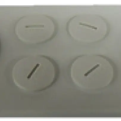 Placca passacavi per CUBO C 3×40+6×20 