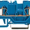 Morsetto di passaggio WAGO 2.5mm² blu 