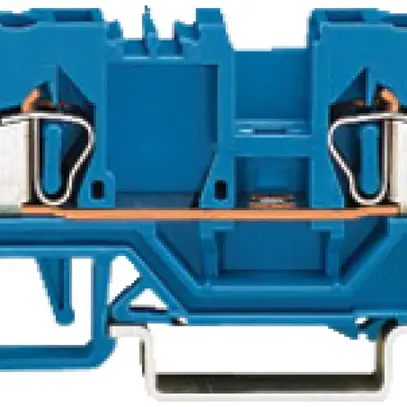 Morsetto di passaggio WAGO 2.5mm² blu 