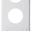 Placca di copertura INC basico 3×1 43+43+16mm bianco 