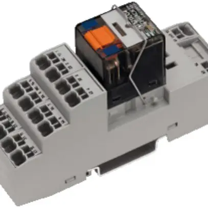 Zoccolo ad innesto WAGO con relè industriale 24V CC 4C 