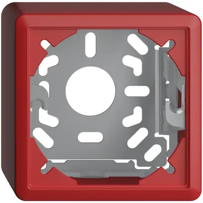 Capot avec plaque de base 54mm EDIZIOdue berry 